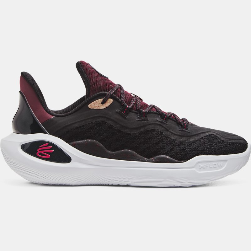 Under Armour Unisex Curry 11 'Domaine' Basketball Shoes Black / Jet Gray / Red 47.5